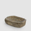 Arco Organic Bowl Titanium Travertine