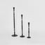 Jonah Forged Iron Candle Holder Set of 3