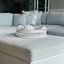 Pack of 2 x Trays Rattan Set of 2 Bahama White
