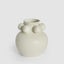 Tiki Round Vase Small White