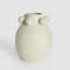 Tiki Round Vase Tall White