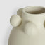 Tiki Round Vase Tall White