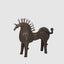Ace Horse Tall Black