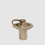 Storm Candle holder W handle Pale Green