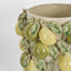 Pear Tall Vase Green & Yellow