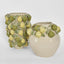 Pear Tall Vase Green & Yellow
