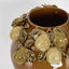 Pear Vase Brown & Cream