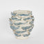 Reef Vase Blue & White