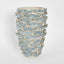 Reef Tall Vase Blue & White