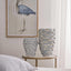 Reef Tall Vase Blue & White
