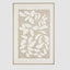 Linen Botanica A Wall Art 82.5 x 122.5cm.