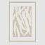 Linen Botanica B Wall Art 82.5 x 122.5cm.