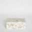 Elena Mother of Pearl Trinket Box White