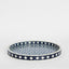 Anaahi Round Bone Inlay Tray Blue/White 