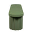 2.1m Concrete Bench - Green