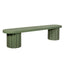 2.1m Concrete Bench - Green