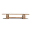 2.5m Elm Bench - Natural