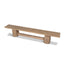 2.5m Elm Bench - Natural