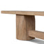 2.5m Elm Bench - Natural