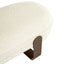 1.5m Long Bench - Soft Ivory