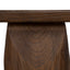 2m Elm Bench - Dark Brown