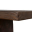 2m Elm Bench - Dark Brown