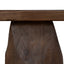 2m Elm Bench - Dark Brown