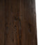 2.5m Elm Bench - Dark Brown