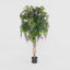 Artificial Wisteria Tree 1.9m Purple