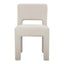 Claude Set of 2 Dining Chairs Beige Velvet
