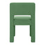 Claude Set of 2 Dining Chairs Green Velvet