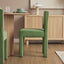 Claude Set of 2 Dining Chairs Green Velvet