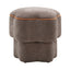 Clover Ottoman Chocolate