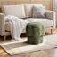 Clover Ottoman Green