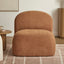 Luca Block Accent Chair Pumpkin