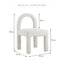 Alexis Set of 2 Dining Chairs Cream