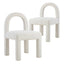 Alexis Set of 2 Dining Chairs Cream