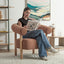 Nadia Armchair Rust (Set of 2)