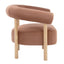 Nadia Armchair Rust (Set of 2)