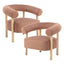Nadia Armchair Rust (Set of 2)