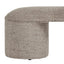 Sarah Ottoman Bench Chocolate