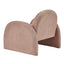 Selene Arched Armchair Rose Tan