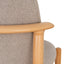 Natural Dining Chair - Grey Seat (Set of 2)