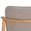 Natural Dining Chair - Grey Seat (Set of 2)
