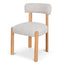 Fabric Dining Chair - Coastal Beige (Set of 2)