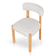 Fabric Dining Chair - Coastal Beige (Set of 2)