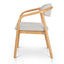 Coastal Beige Dining Chair - Natural