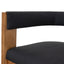 Brown ELM Dining Chair - Black (Set of 2)