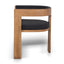 Brown ELM Dining Chair - Black (Set of 2)
