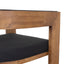Brown ELM Dining Chair - Black (Set of 2)